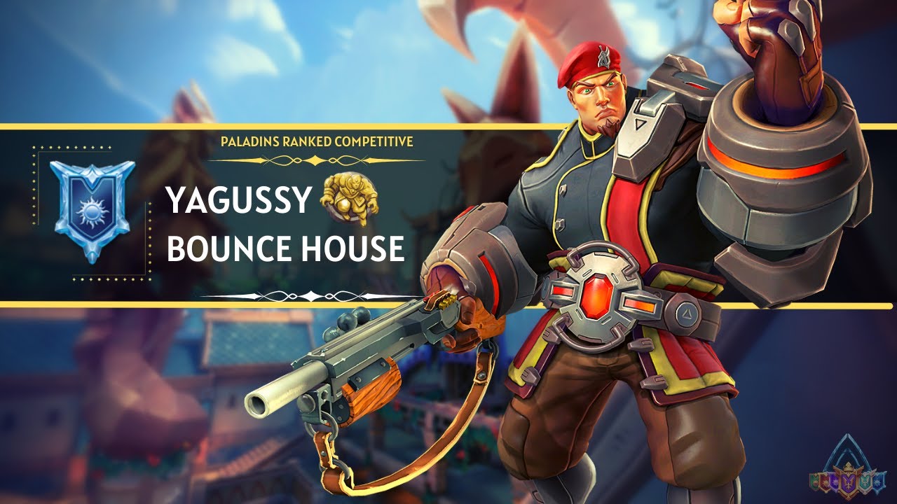 44 Kills With Penta The Most BADASS Buck 2600+ HP Flank Yagussy(Diamond) Paladins Ranked Competitive