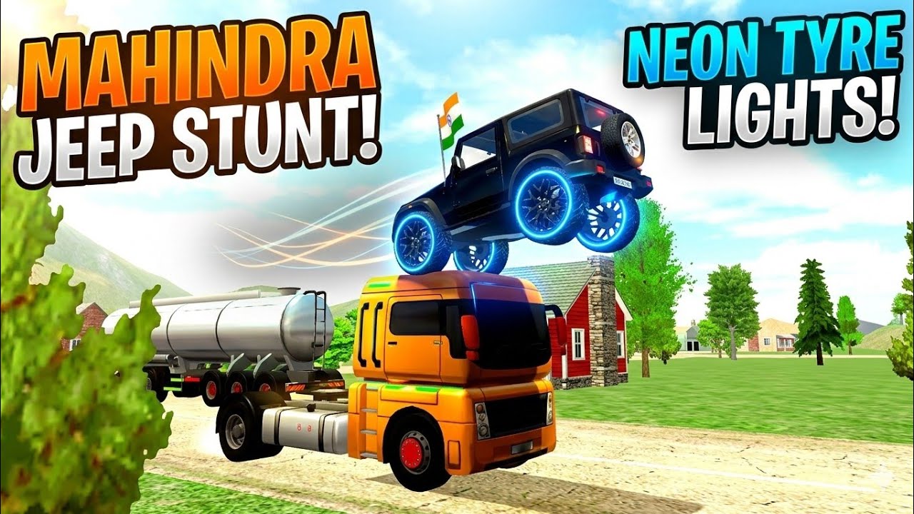 Modified Mahindra 😈Thar Car Games: Indian Cars (Gadi Wala Game) - Car Game 🎮 Android Gameplay⚡ 2026
