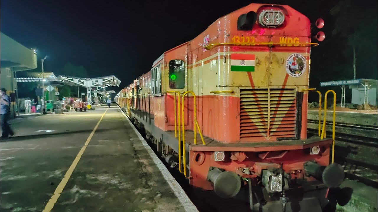 NILAMBUR ROAD TO SHORANUR JUNCTION | Full Journey On RajyaRani Express | Indian Railways
