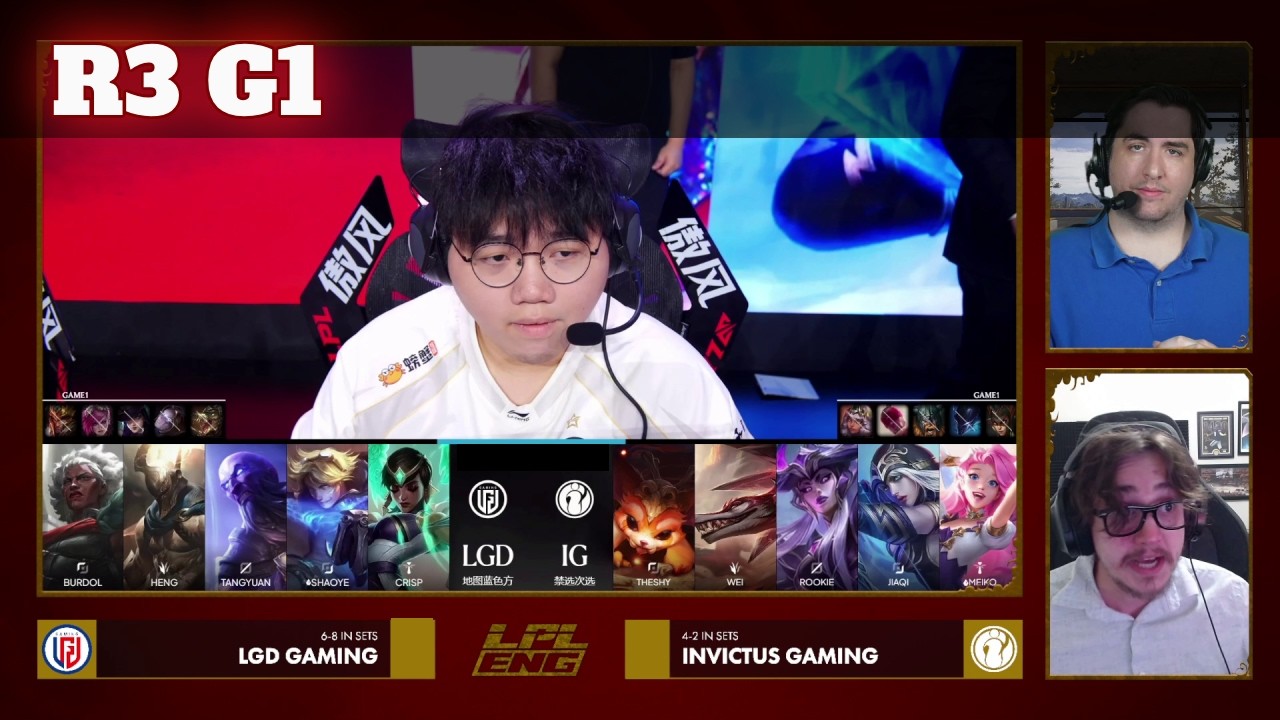 LGD vs IG - Game 1 | Round 3 S16 LPL Summer Playoffs 2026 | LGD Gaming vs Invictus Gaming G1 full