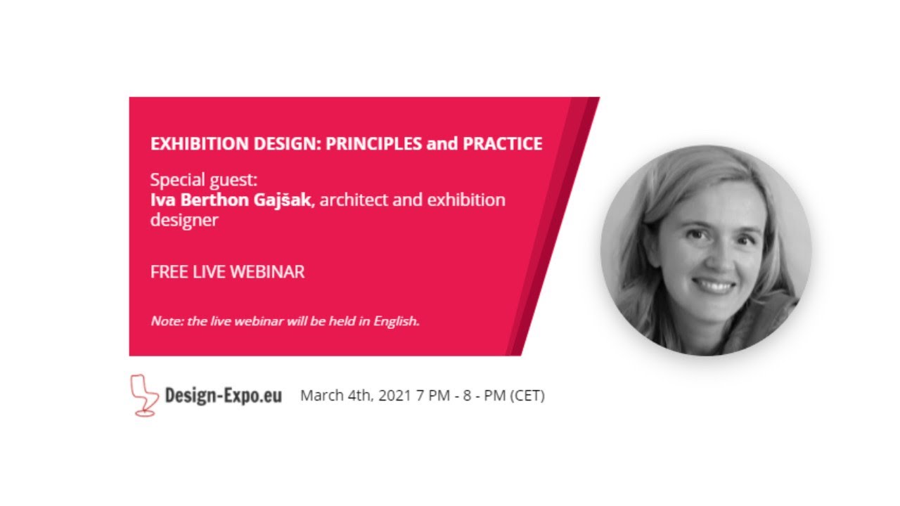 EXHIBITION DESIGN: PRINCIPLES and PRACTICE