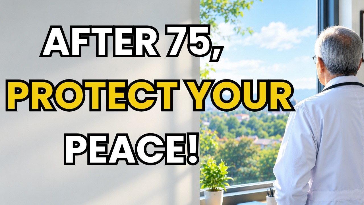Why Seniors Must Protect Their Peace After 75 | 8 Powerful Life Lessons for a Happier Life  ,,,,,,,
