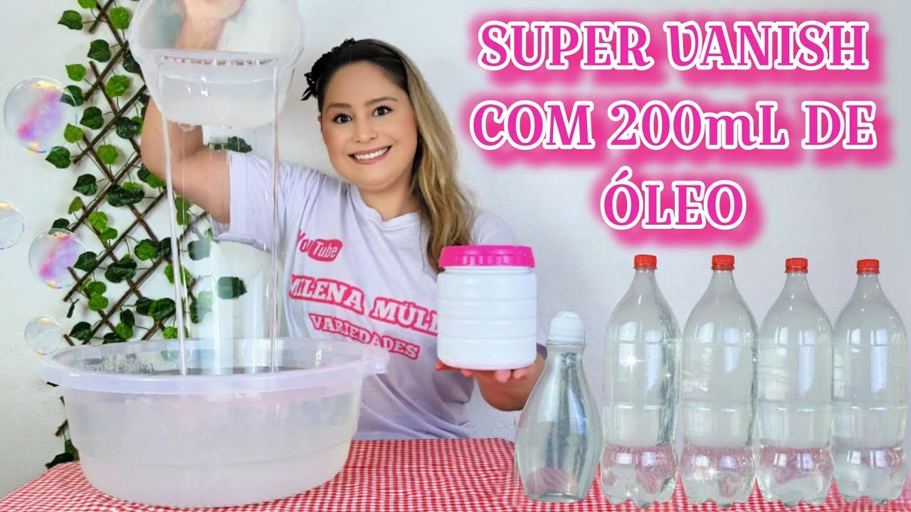 SABÃO LÍQUIDO VANISH EXTREMAMENTE TRANSPARENTE DOS SONHOS- BRANQUEADOR