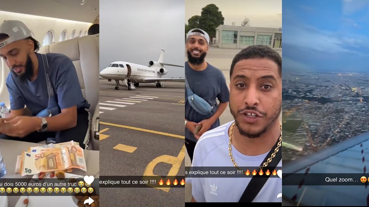 NASDAS ET HMI VOYAGENT EN JET PRIVÉ DE PERPIGNAN À PARIS CE VOYAGE COÛTÉ 15000EUROS!!!