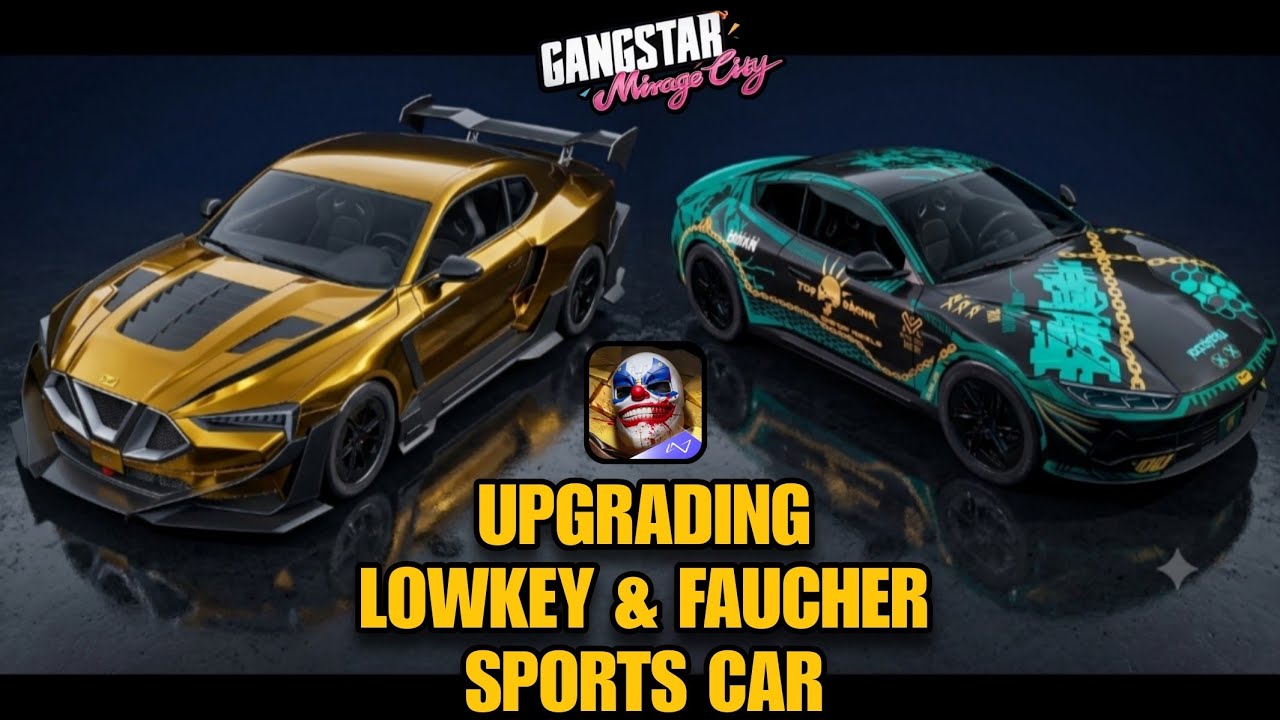 GANGSTAR MIRAGE CITY GAMEPLAY 2026 | OFFICIAL RELEASE - UPGRADING MY LOWKEY AND FAUCHER SPORTS CAR 🔥