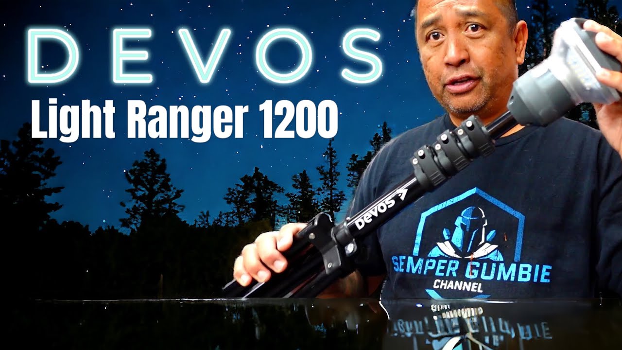 DEVOS LIGHT RANGER 1200 * THE BEST OUTDOOR LIGHT EVER? #sempergumbie #devosoutdoors
