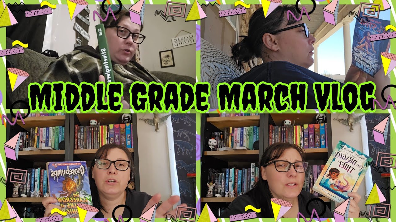 Weekly Reading Vlog #booktube #readingvlog #middlegrademarch 