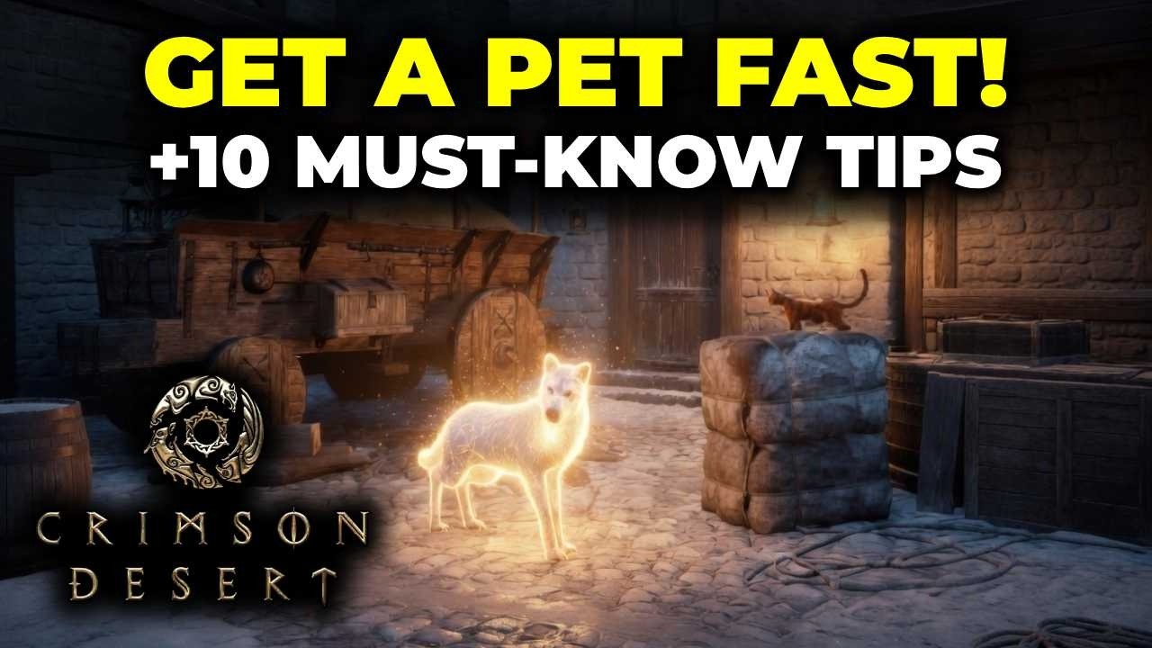 Get a Pet FAST + 10 Must-Know Tips | Crimson Desert
