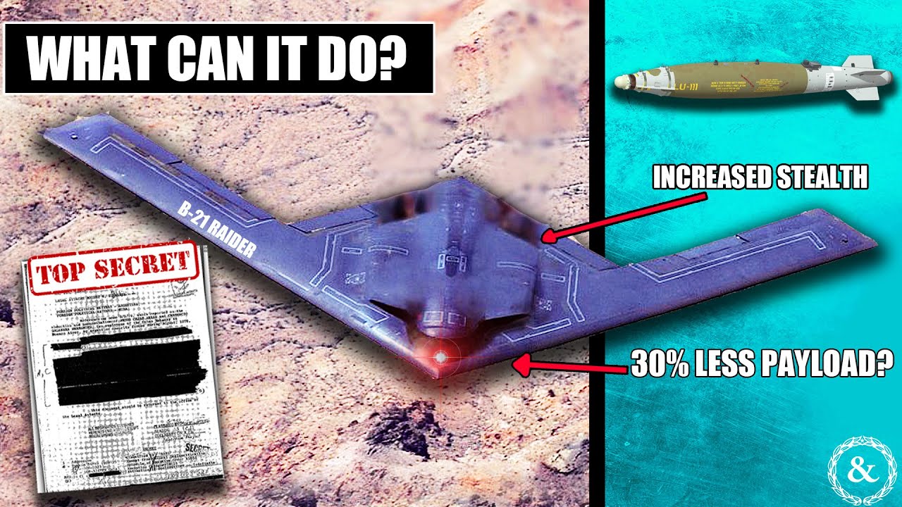 New B-21 Stealth Bomber Combat Capabilities and Tactics