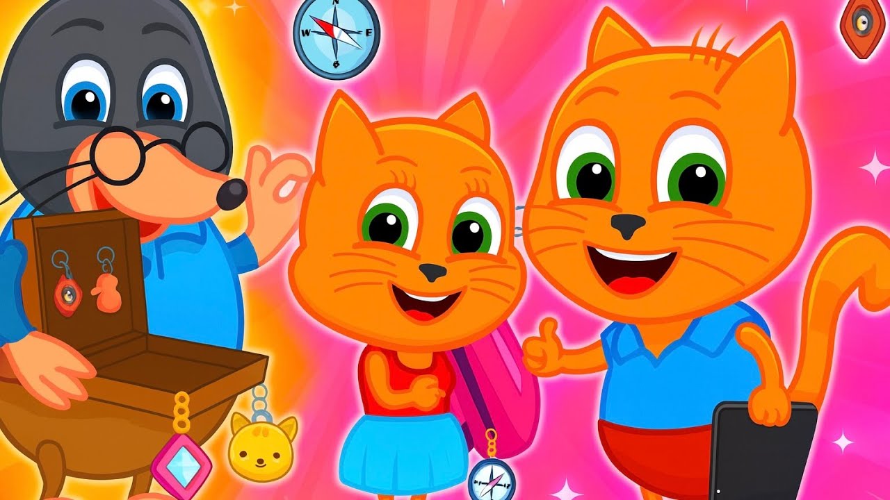 Familia de Gatos - MI COLECCIÓN Dibujos Animados Para Niños 4K