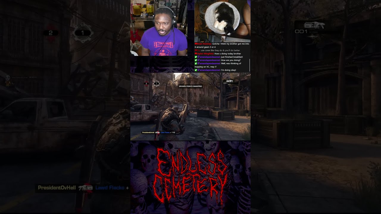Flacco Pass With The Boomshot #GearsOfWarReloaded #Gaming #EndlessCemetery #TeamHailey