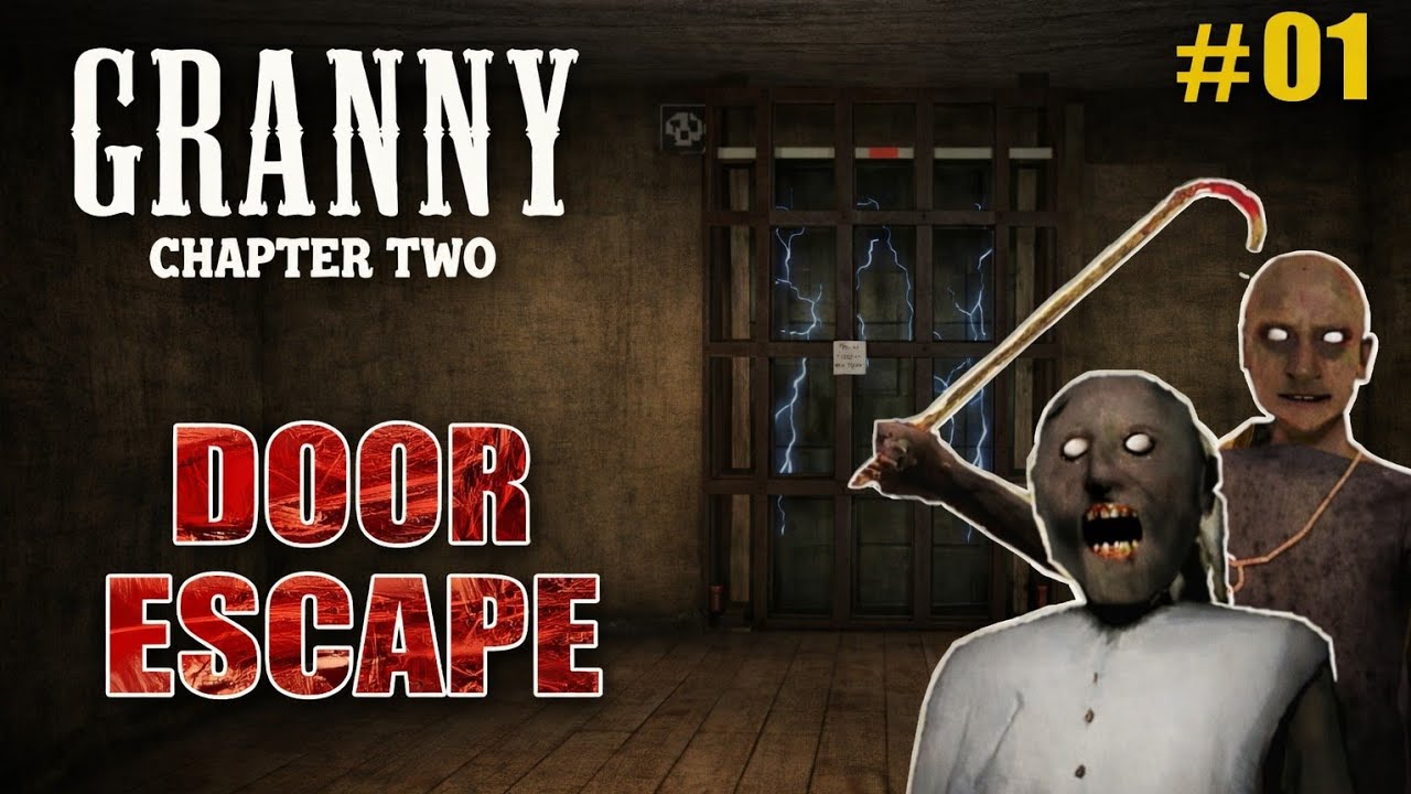 Granny (Chapter 2) Horror Game -Electric Door Se Bhaag Gaya!  ||Horror Gameplay Hindi ||