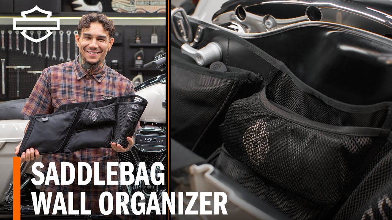 Harley-Davidson Saddlebag Wall Organizer Overview