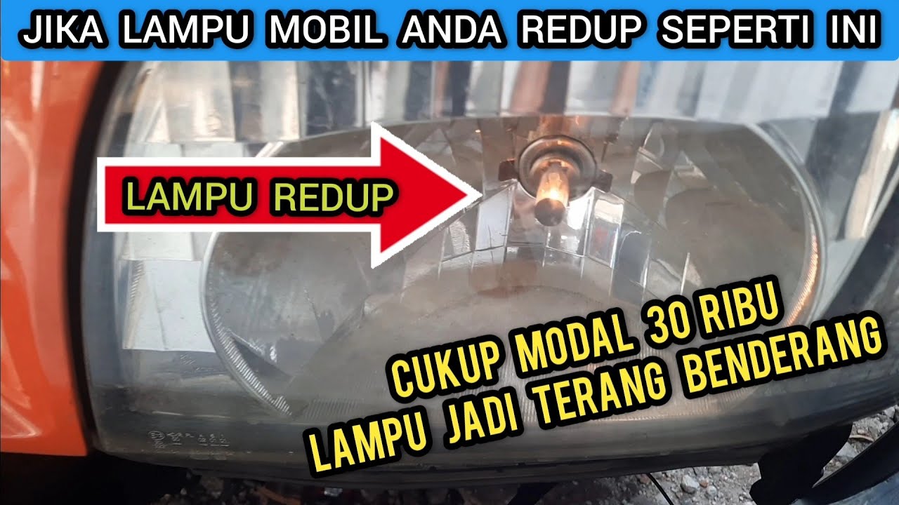 KEREN ‼️LAMPU JADI TERANG BENDERANG (cuma modal 30 ribu)