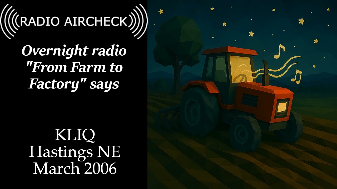 KLIQ-FM Hastings NE - Overnight into morning broadcast - March 31st 2006