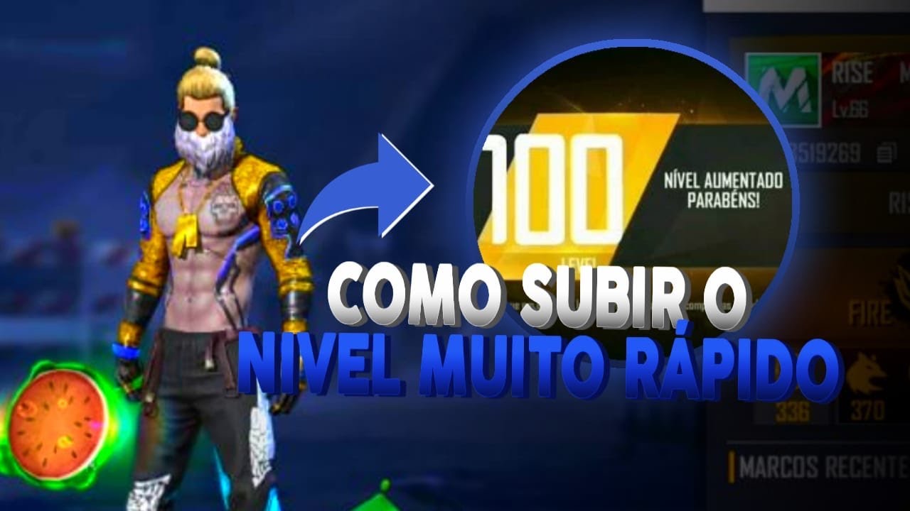 CORRE!! COMO SUBIR DE NÍVEL RÁPIDO NO FREE FIRE!!