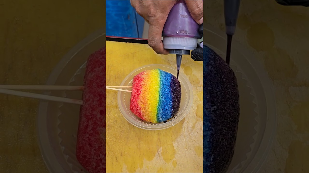 Cute, Colorful & Delicious! Malaysia's Famous Rainbow Ice Balls 🍧🌈