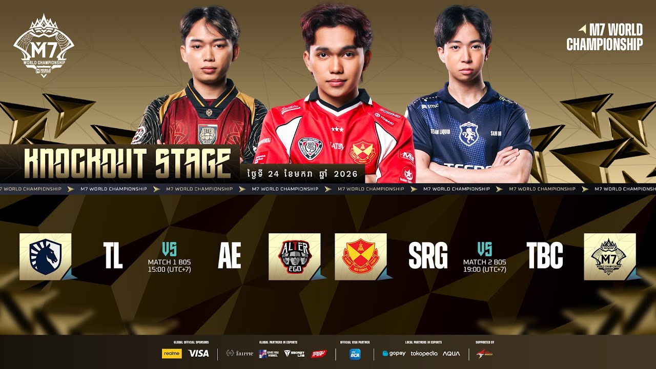 🔴 LIVE | KNOCKOUT STAGE DAY 5 | M7 World Championship | (KH)