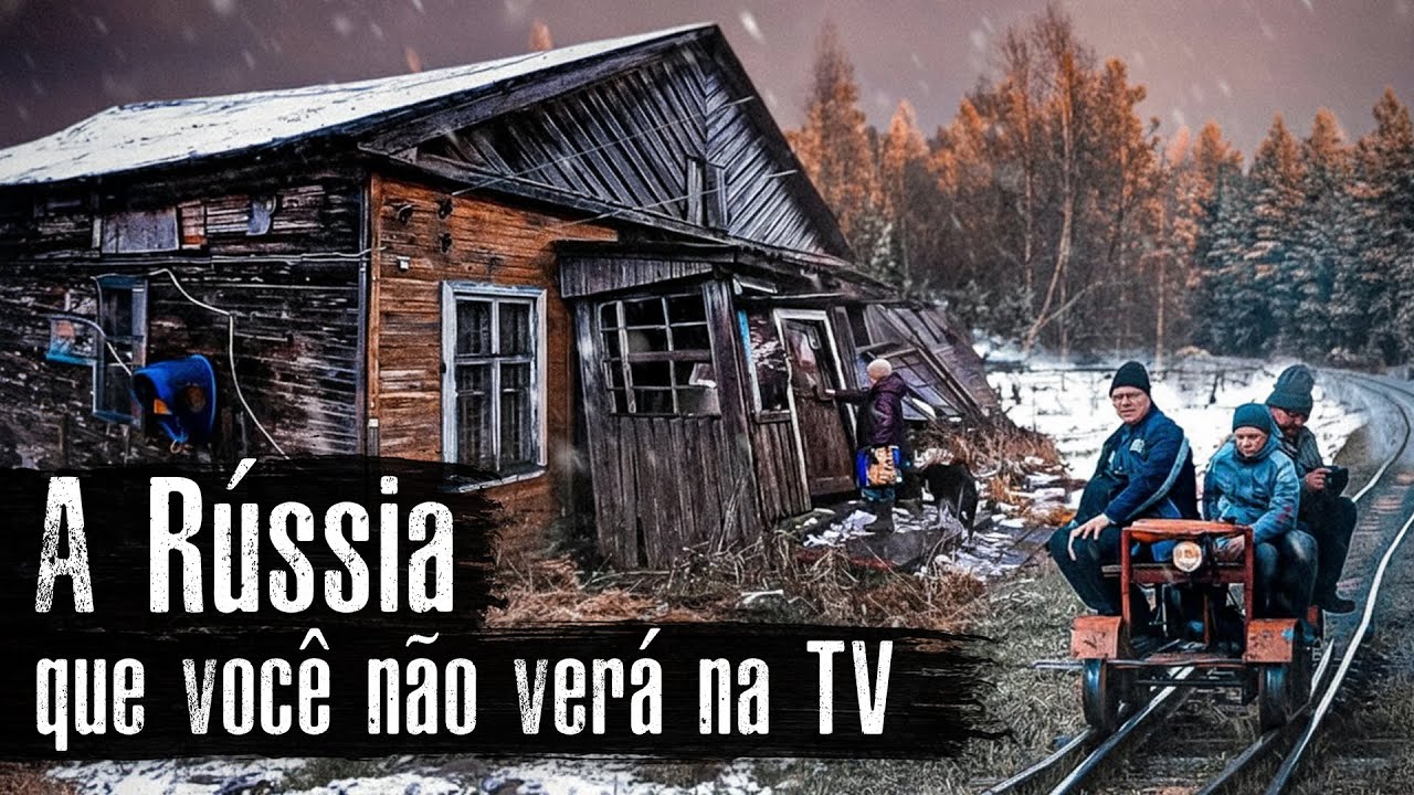 Суровая российская реальность: изолированные деревни, заброшенные дома / Русская глубинка