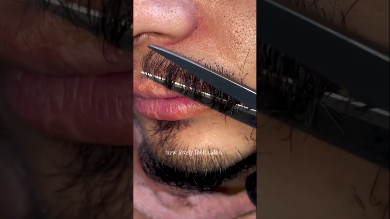 short front beard style
