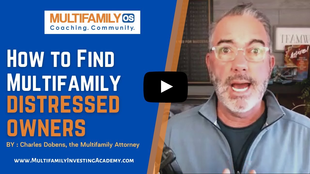 How to Find Distressed Multifamily Owners