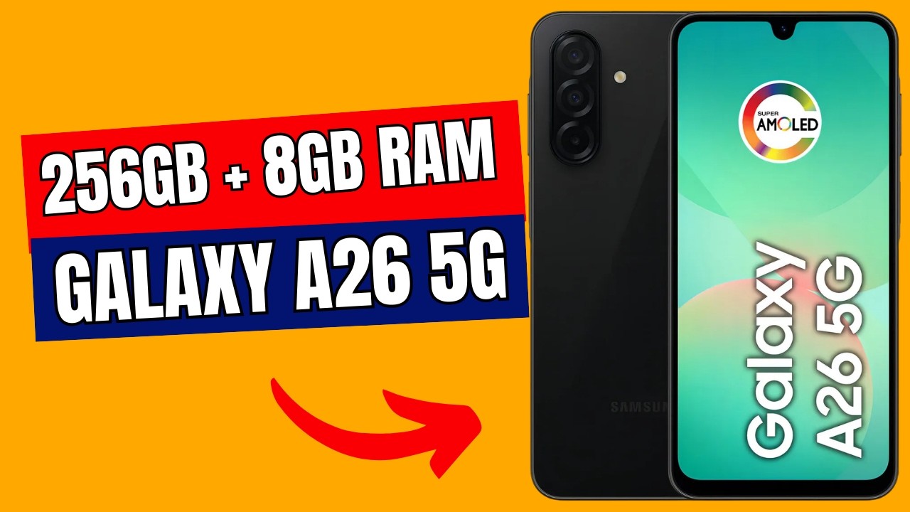 🔎 Samsung Galaxy A26 5G Vale a Pena 256GB, 8GB RAM, Câmera 50MP e IP67 – Review Completo