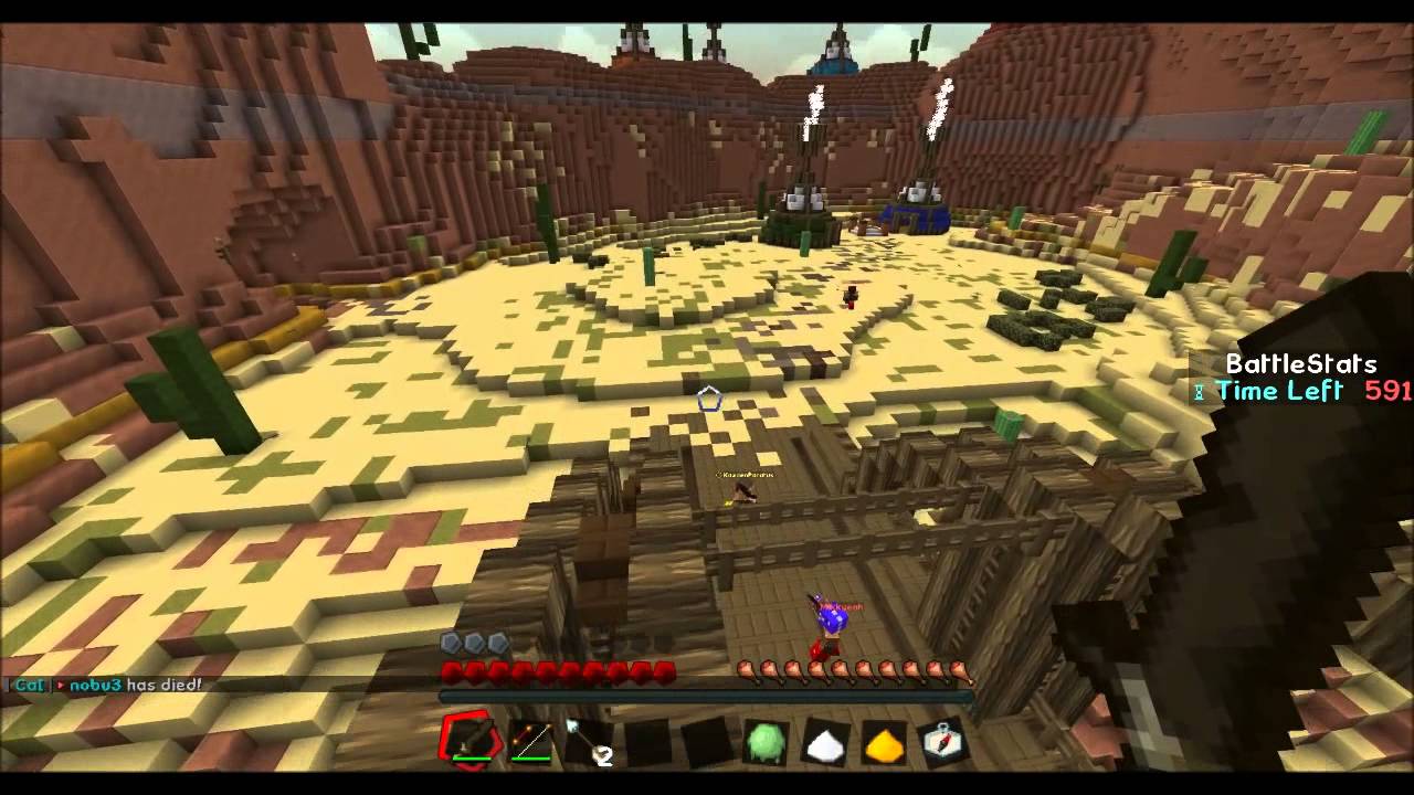 Minecraft: Minipeli Cowboys and Indians