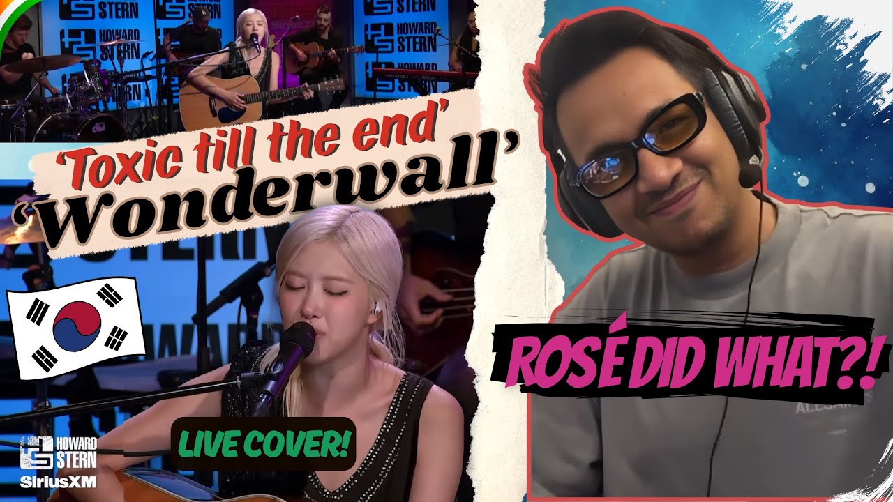ROSÉ STUNNED EVERYONE! | ‘Toxic till the end’ x ‘Wonderwall’ | Howard Stern show | Indian Reaction