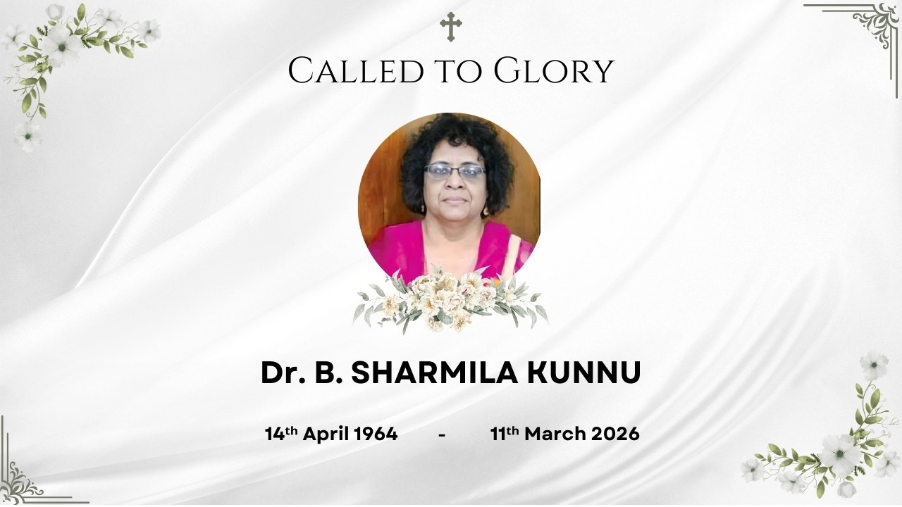Funeral Service of Dr. B. SHARMILA KUNNU II 13-03-2026