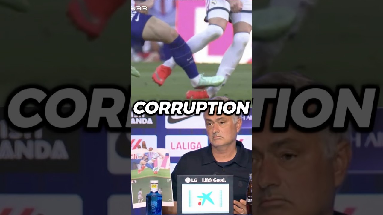Mourinho exposed La Liga corruption? 😳😰