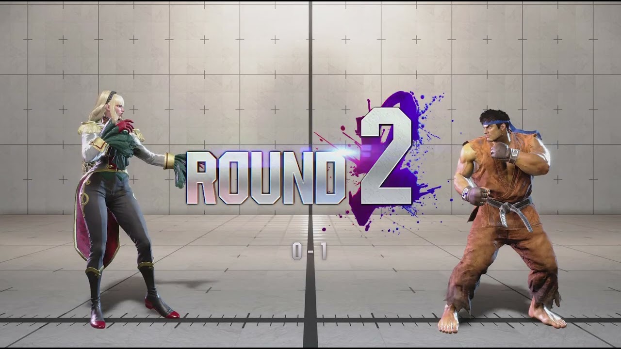 Street Fighter 6_マノンVSリュウ