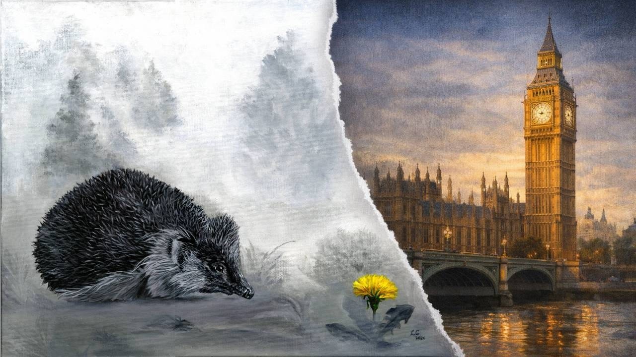 How a Hedgehog Ended Up at the British Parliament 