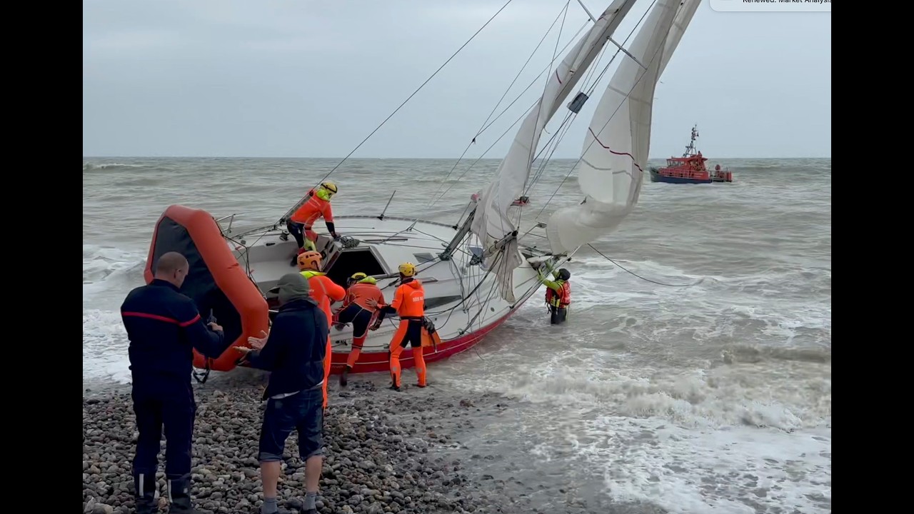 SNSM the national life boat organization in Le Tréport new version,