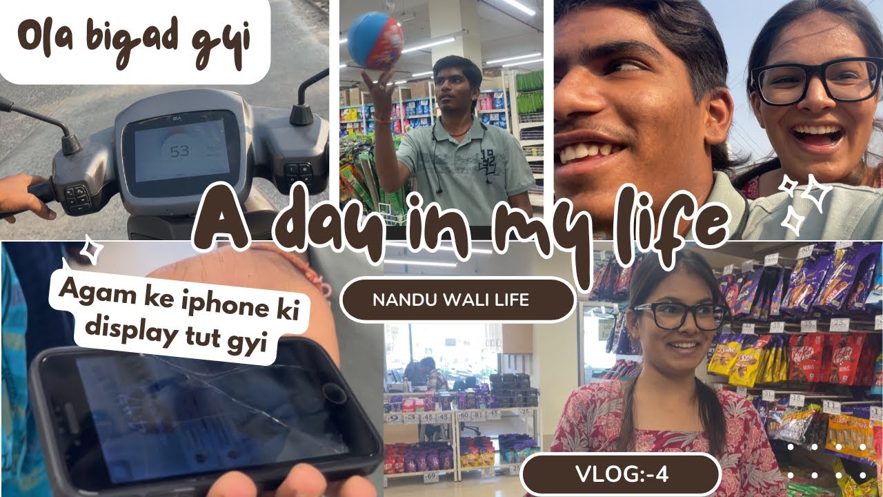 Agam ke Iphone ki display tutt gyi😦 |Nandu wali life