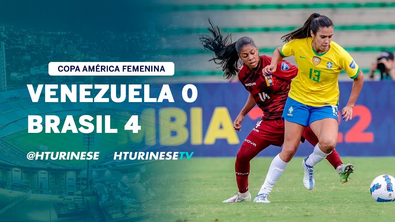 VENEZUELA 0 BRASIL 4. POR LA SEMIFINAL VS. ARGENTINA | #CopaAmerica | #Femenina