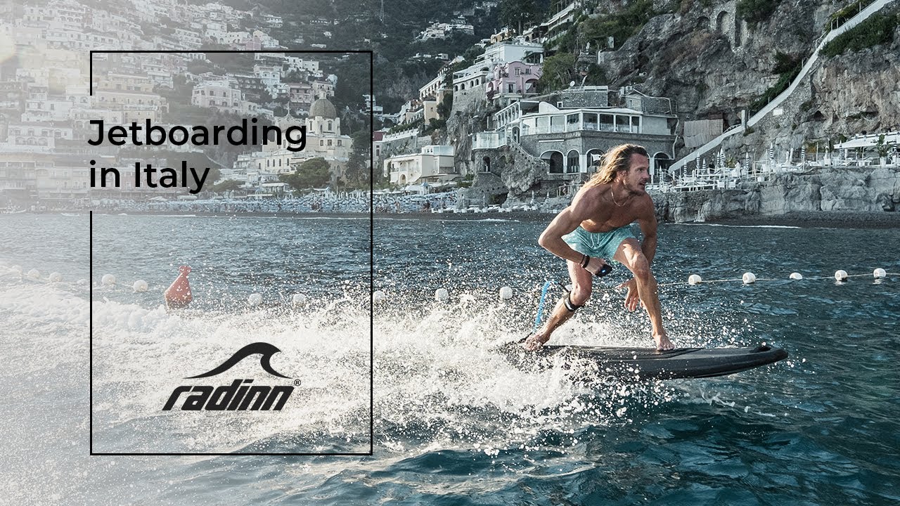 Radinn x Amalfi Coast | Electric jetboarding & surfboarding in Italy