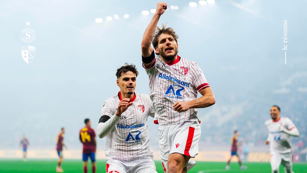 Servette FC - FC Sitten (3-3) l Highlights