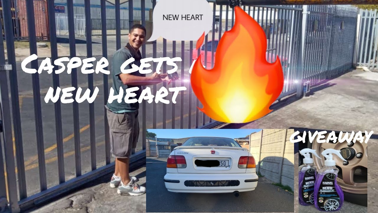CASPER GETS A NEW HEART & MIKE'S PLACE TOUR, (HARVEL GIVEAWAY)