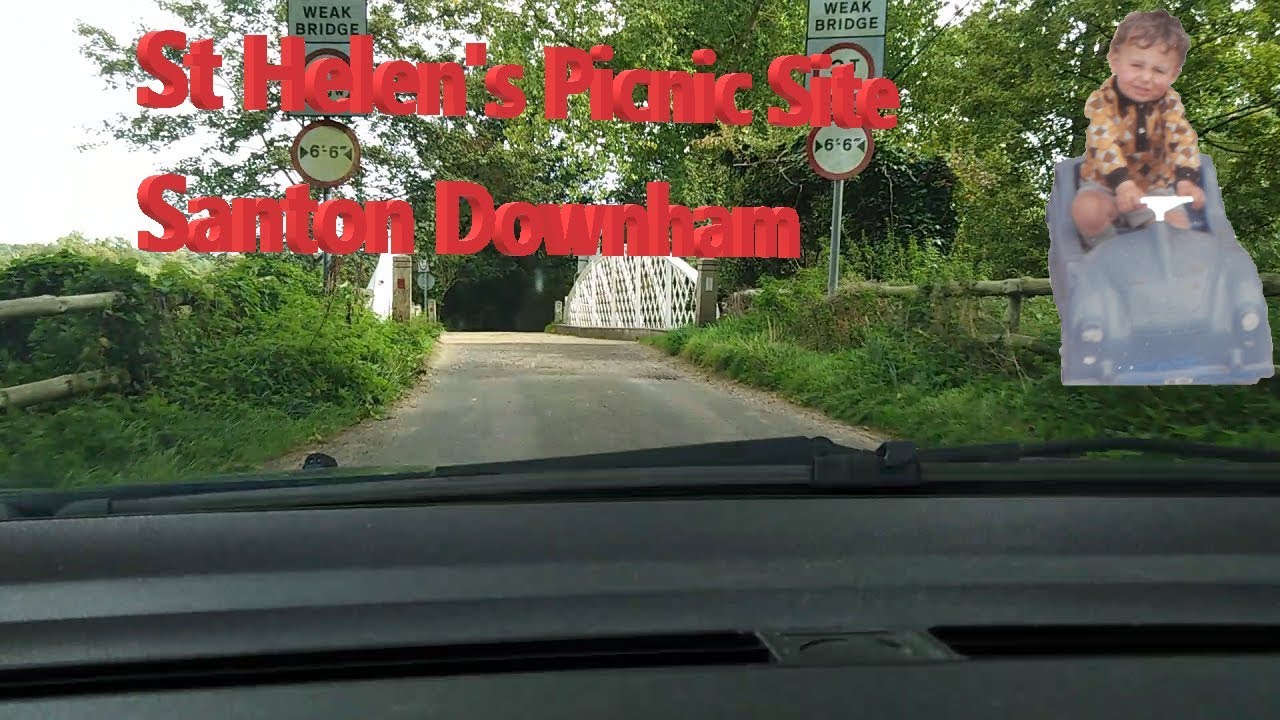 Drive to St Helen's Picnic park Santon Downham