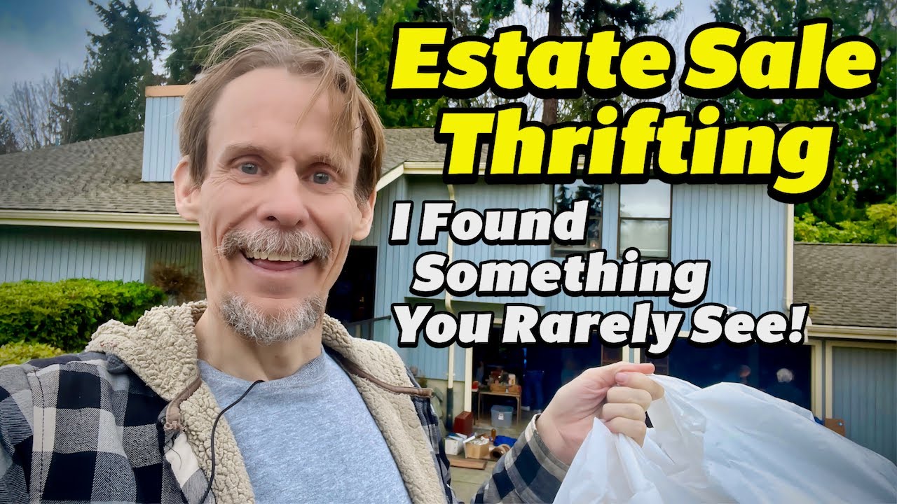 Thrifting Two Estate Sales for Incredible Vintage & Antique Deals!