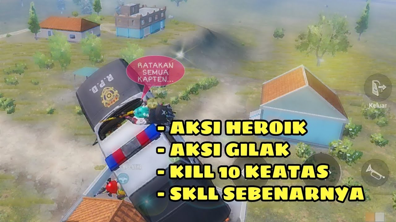 SKILL KAPTEN LEGEND YANG SESUNGGUHNYA - PUBG MOBILE INDONESIA