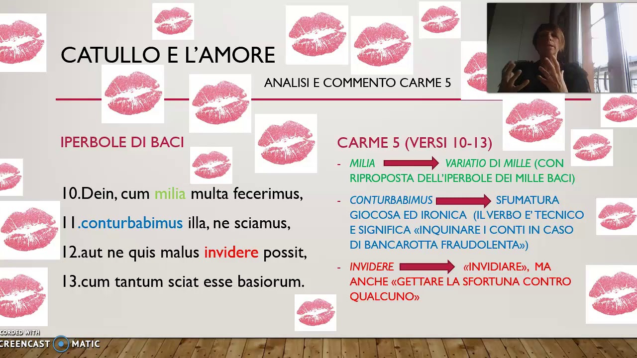 Classe 2G - Catullo, carme 5: analisi e commento (parte seconda)