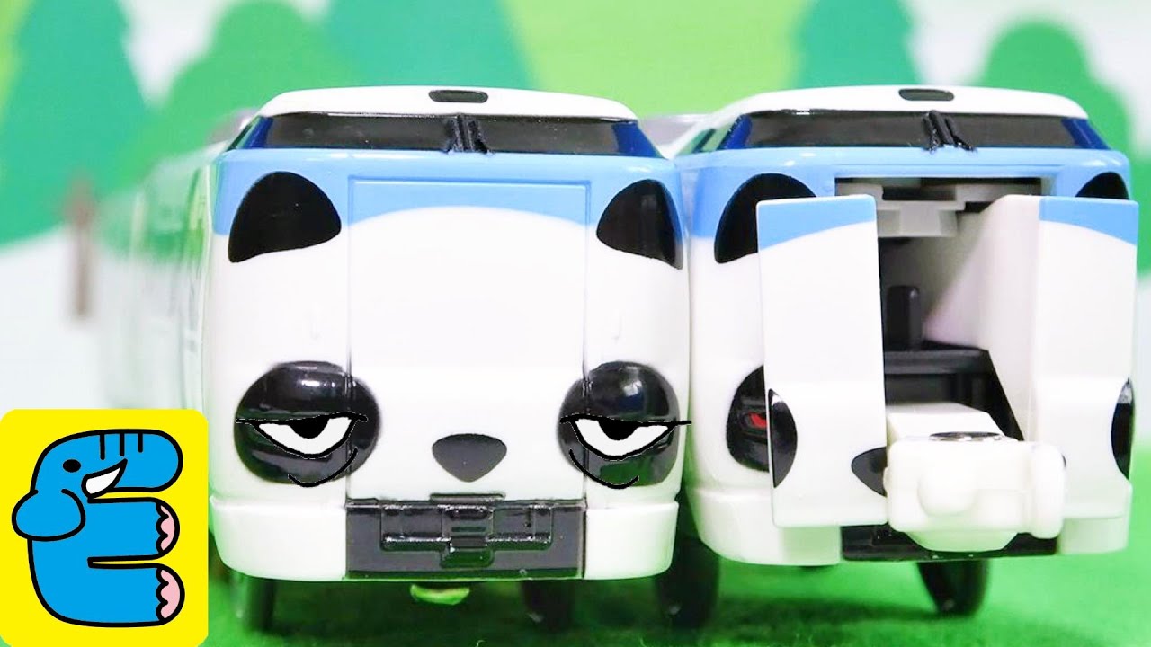 プラレール パンダくろしお改造 287系特急電車 Plarail Upgrade Panda Kuroshio Smile Adventure Train [English Subs]