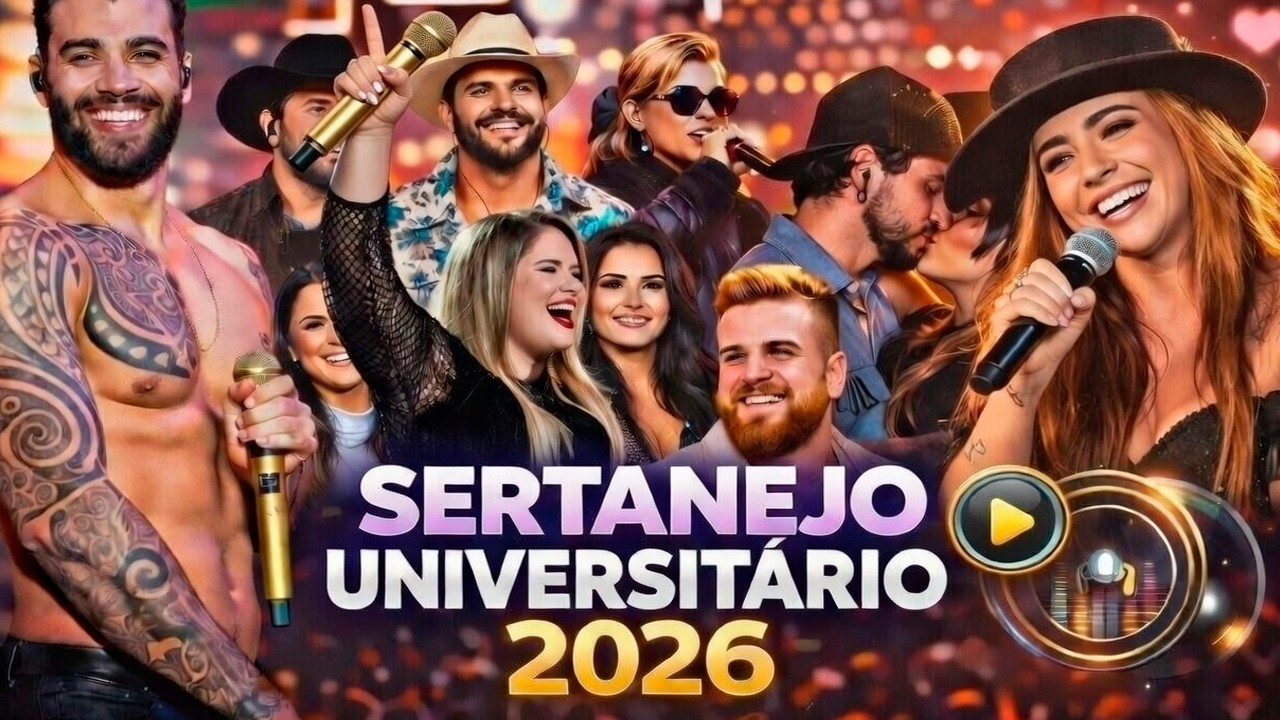 AS QUE ESTÃO BOMBANDO NOS PALCOS 2026 🔥 SERTANEJO UNIVERSITÁRIO
