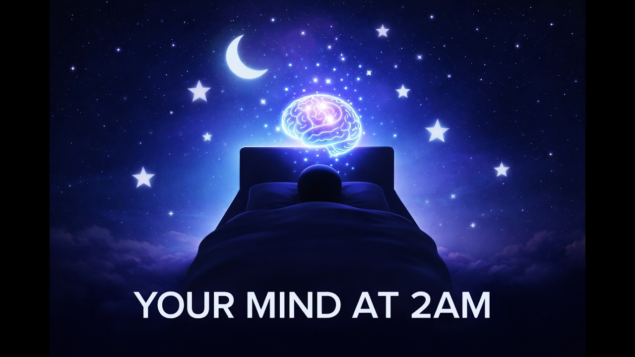 ⭐ Why Your Brain Won’t Switch Off at Night (and how to let it rest)