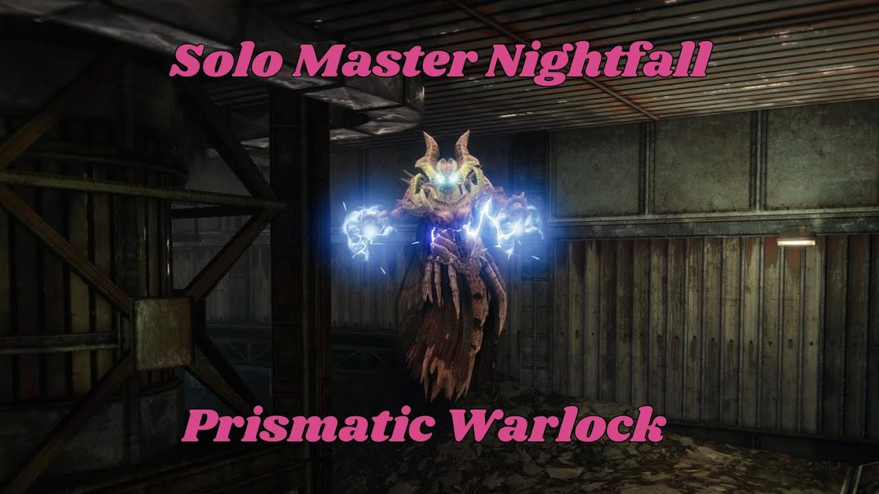 Solo Flawless Master Nightfall The Disgraced on Prismatic Warlock