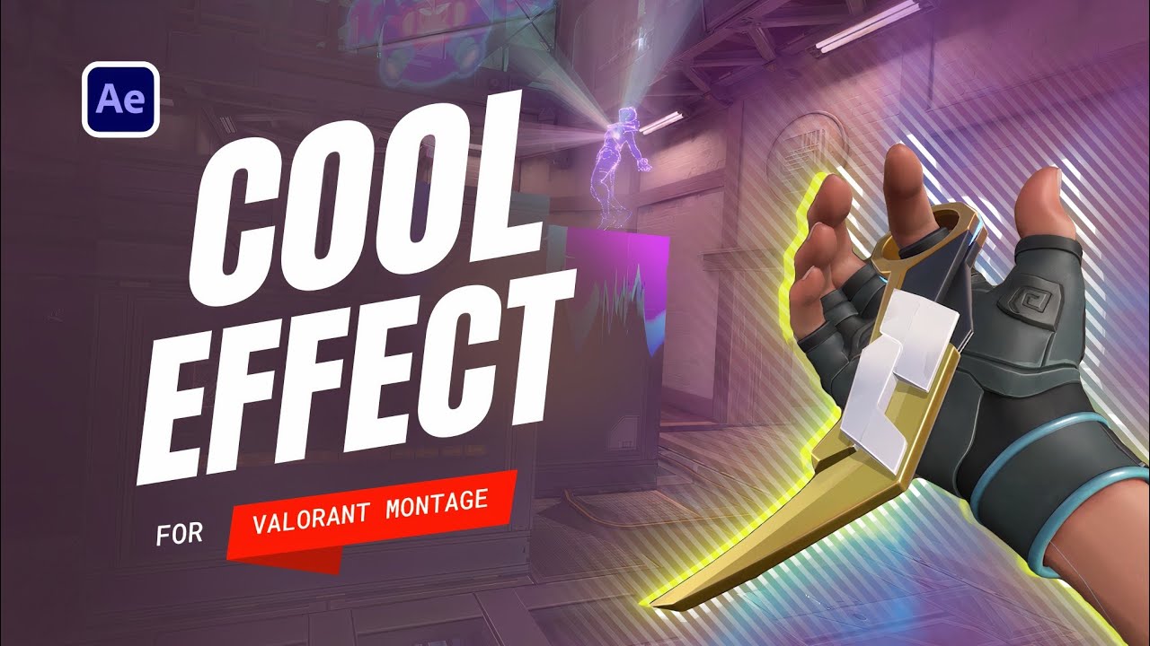 COOL KNIFE EFFECT For Your Valorant Montage | New Effects For Montage | After Effect Tutorial