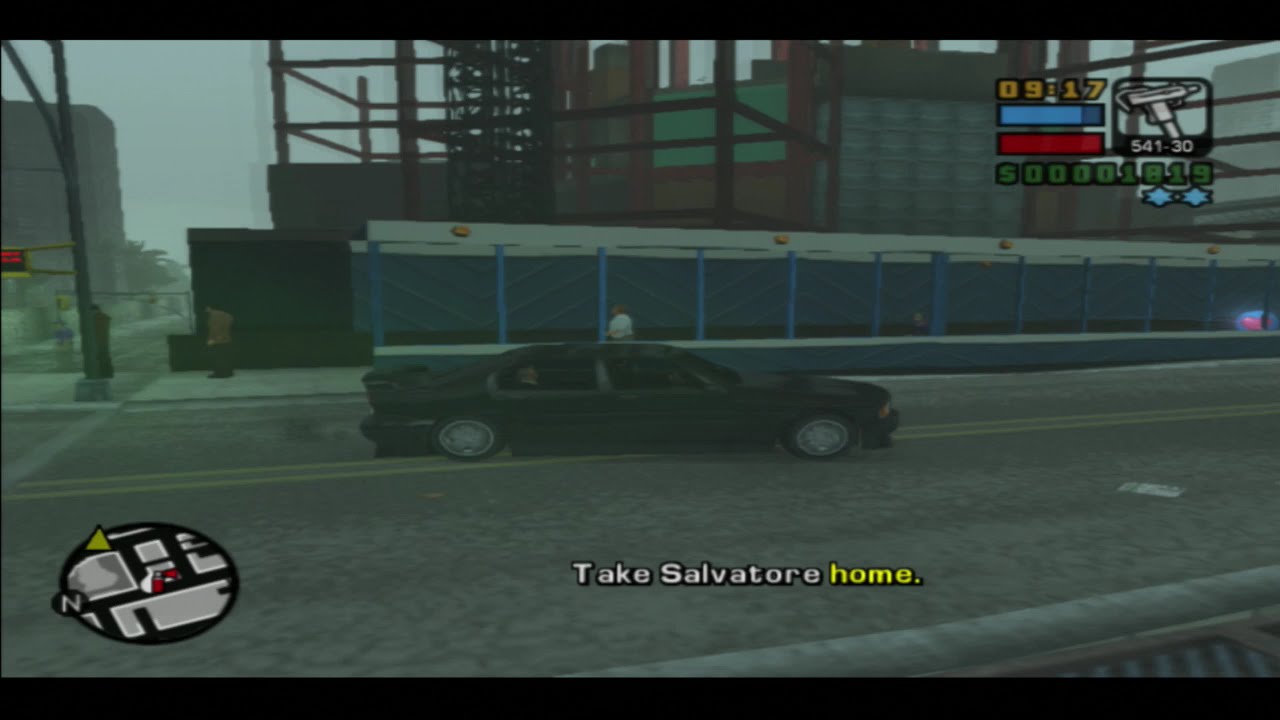 GTA: Liberty City Stories (PS2) Mission #8: Don in 60 Seconds