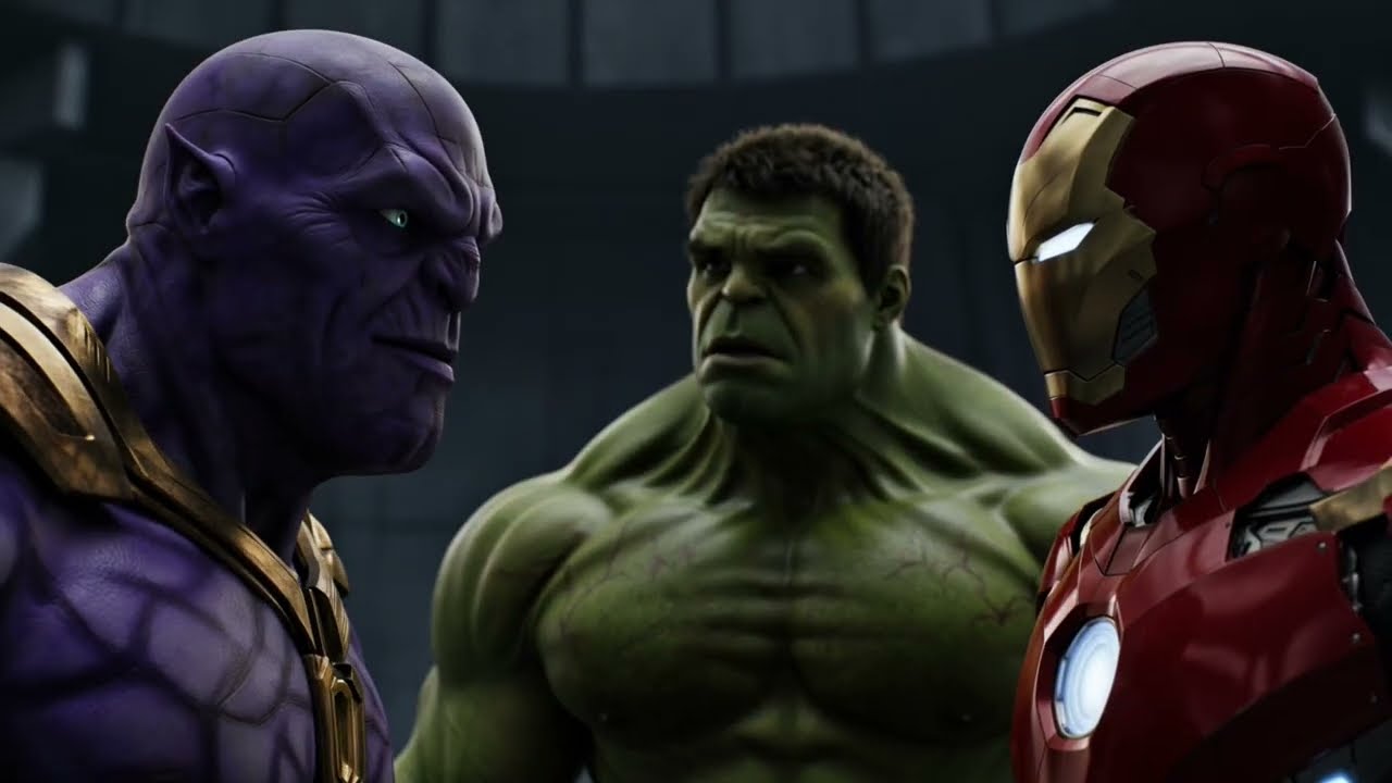 Hulk + Iron Man vs Thanos – The Final Stand