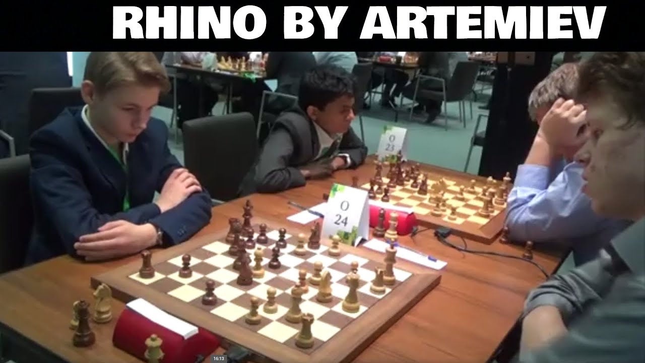 When you're young but already veteran | FM Tsvetkov Andrey - Vladislav Artemiev | World Rapid